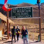 Historia montaña de colores