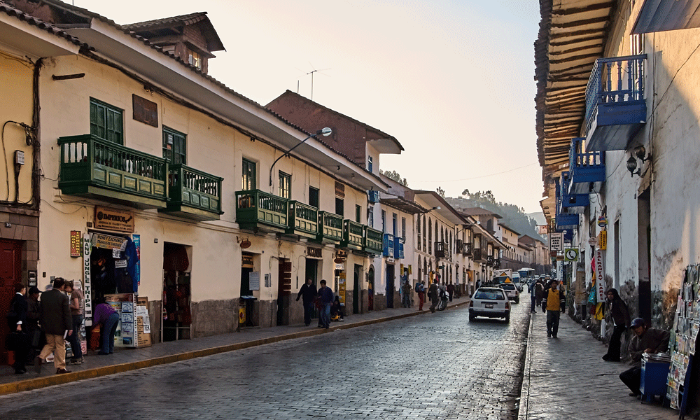 Calle-Plateros del Cusco