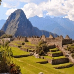 plaza principal en Machu picchu