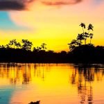 Reserva Nacional de Pacaya Samiria atardecer