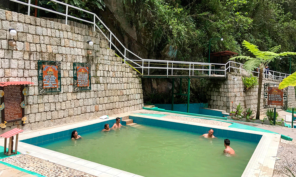 Aguas termales de Machu picchu