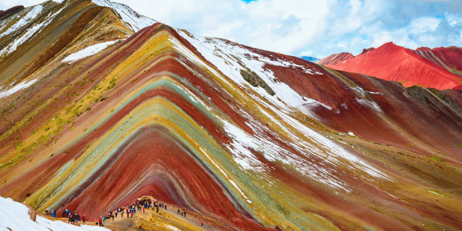 Historia de la Montaña de Colores